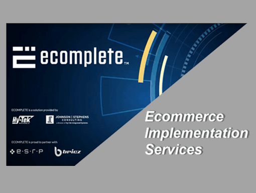 Ecommerce Implementation Services and Fulfillment Webinar