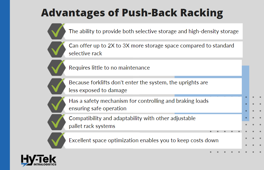 Advantages of Push Back Rack