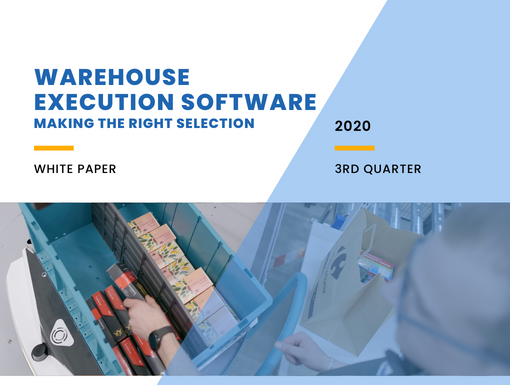 Warehouse Execution Software - White Paper
