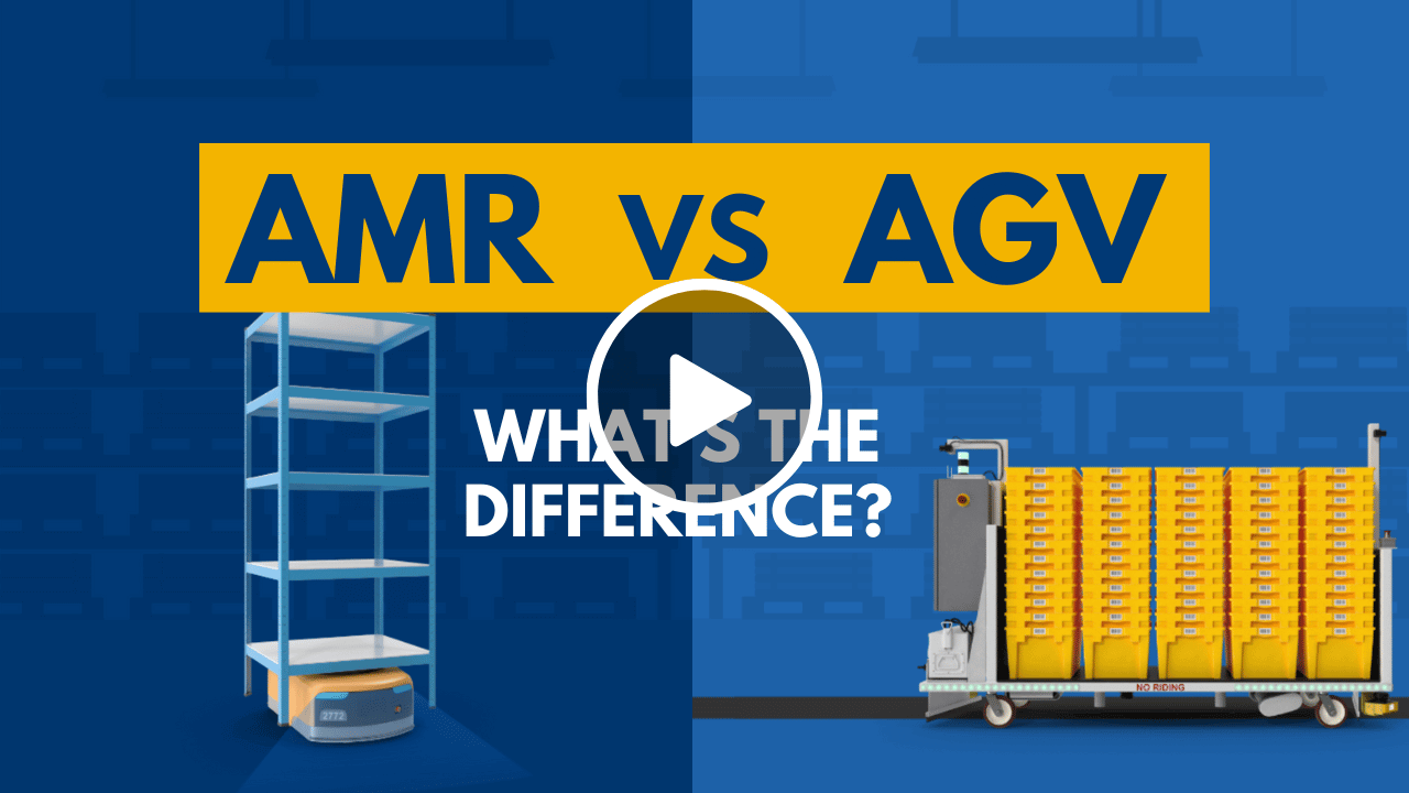 Read more about the article AMR vs AGV for Warehouse Automation