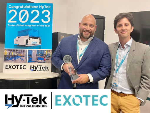 Hy-Tek Named Exotec Global Integrator 2023